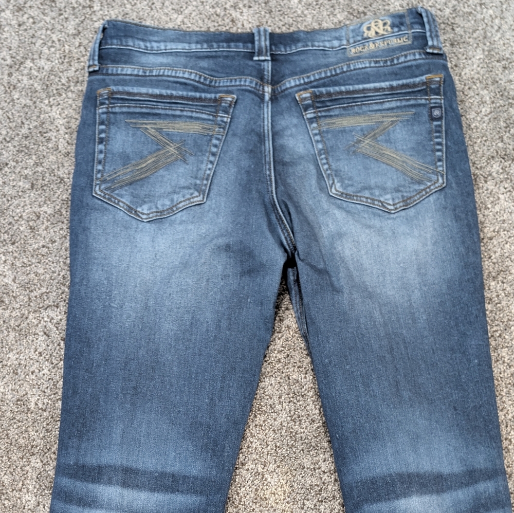Men's Blue Jeans - Picture 2 of 4